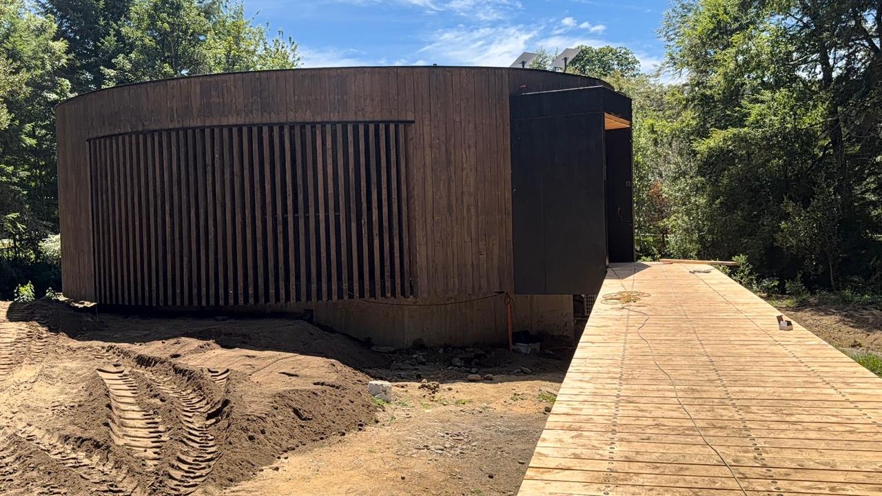 Proyecto de ingeniería entregado: Gimnasio circular en el Sur de Chile